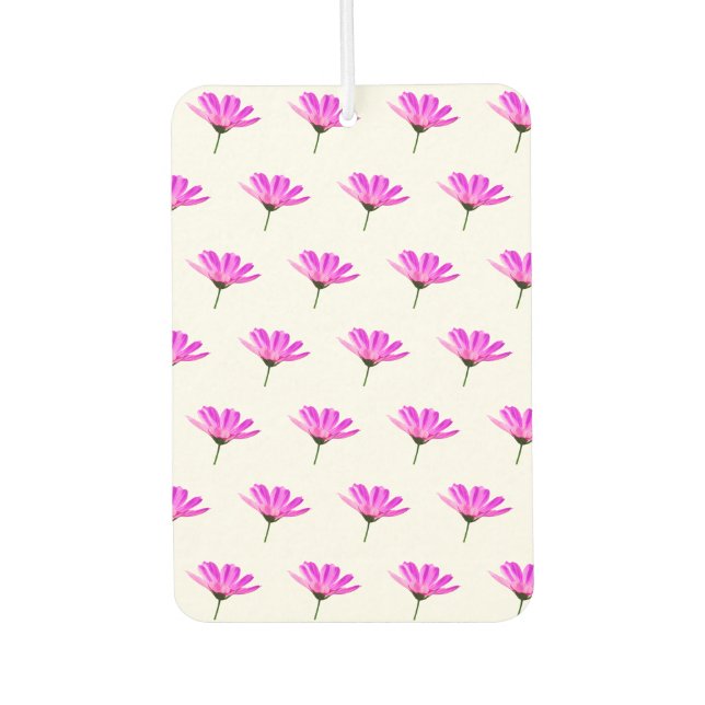 Pink Daisy   Air Freshener (Front)