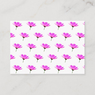 Pink Daisy Appointment Card