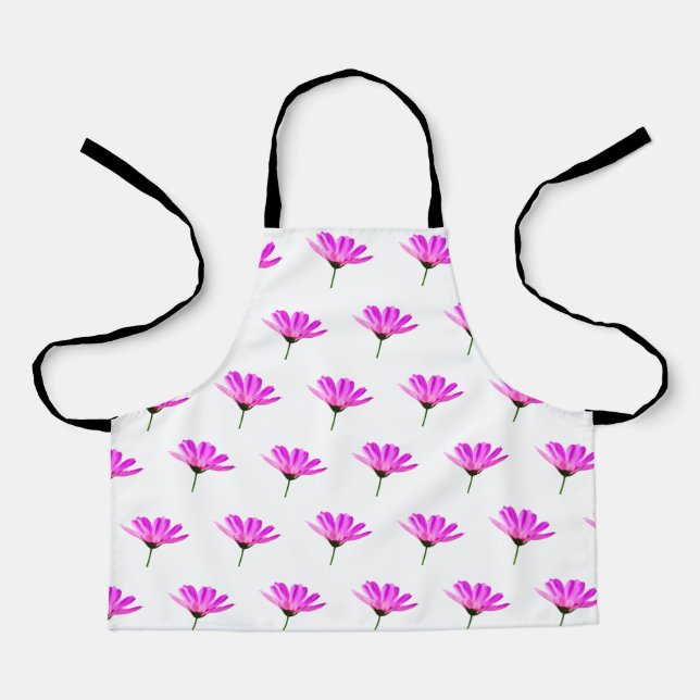 Pink Daisy  Apron (Front)