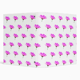 Pink Daisy   Binder