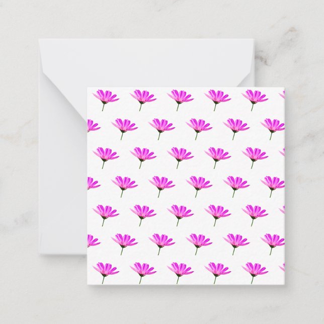 Pink Daisy  Card (Front)