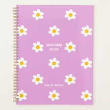 Pink Daisy-Chain Teacher's Planner