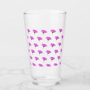 Pink Daisy  Glass