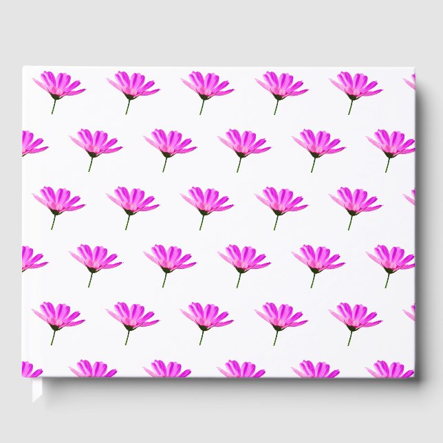 Pink Daisy   Guest Book (Front)