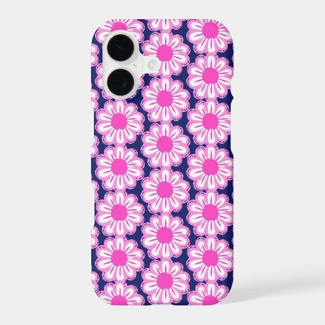 Pink Daisy Illustration (Back)