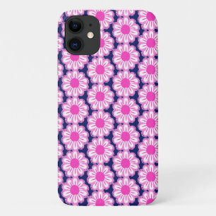 Pink Daisy Illustration iPhone 11 Case