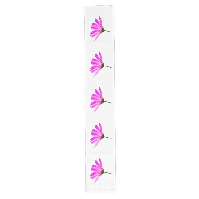 Pink Daisy  Long Table Runner (Front)