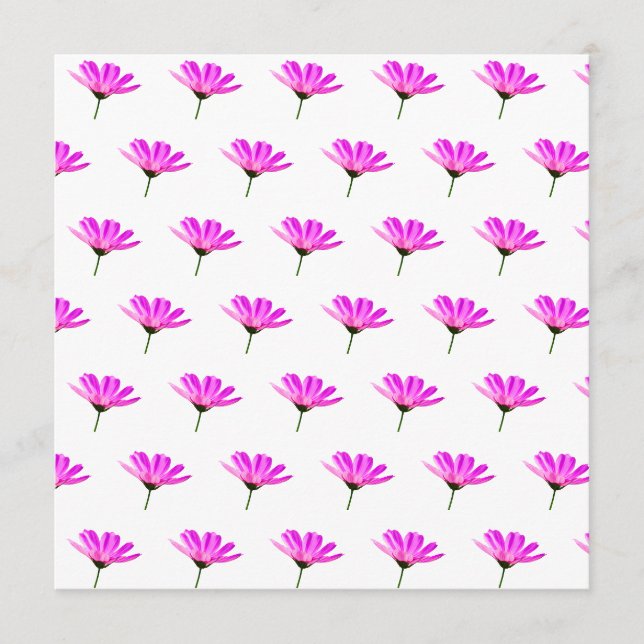 Pink Daisy   Menu (Front)
