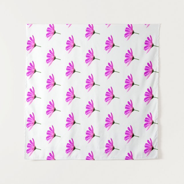 Pink Daisy  Tapestry (Front)