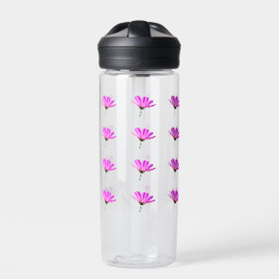 Pink Daisy Water Bottle