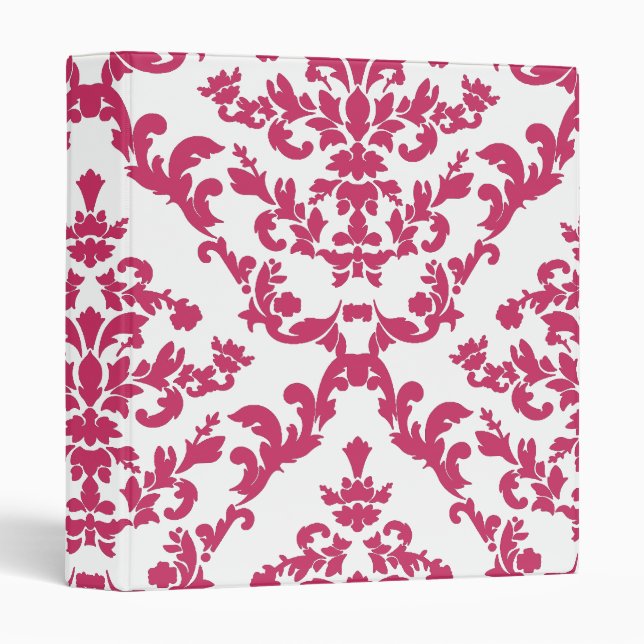 Pink Damask #6 @ VictoriaShaylee Binder (Front/Spine)