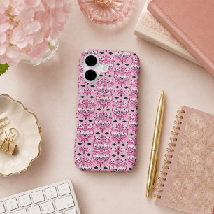 Pink Damask Elegant Feminine Baroque Chic Vintage