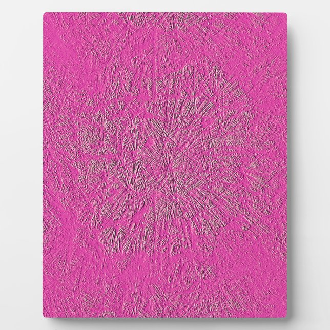 PINK DANDELIONS PLAQUE (Front)