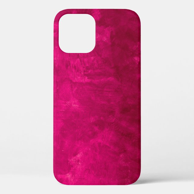 Pink Dark Wall: Abstract Texture. Case-Mate iPhone Case (Back)