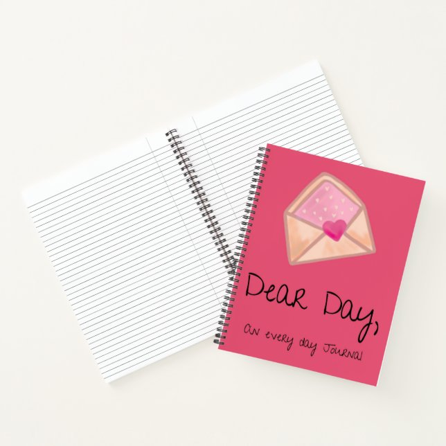 Pink Dear Day Journal (Inside)
