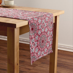 Pink Decorative Table Runner