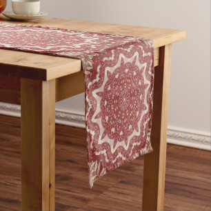 Pink Decorative Table Runner