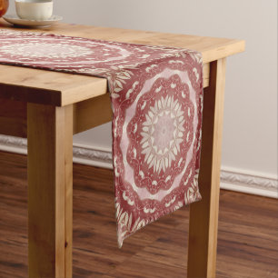 Pink Decorative Table Runner