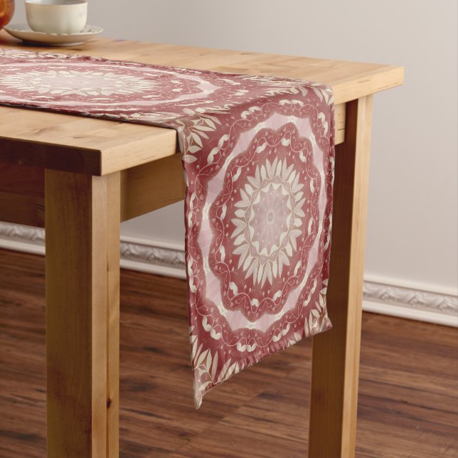 Pink Decorative Table Runner (In Situ)