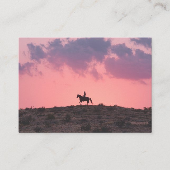 Pink Desert Sky Wedding Invitation Romantic  (Front)