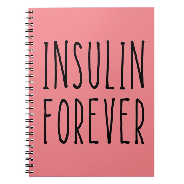Pink diabetes notebook (Front)