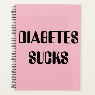 Pink diabetes planner
