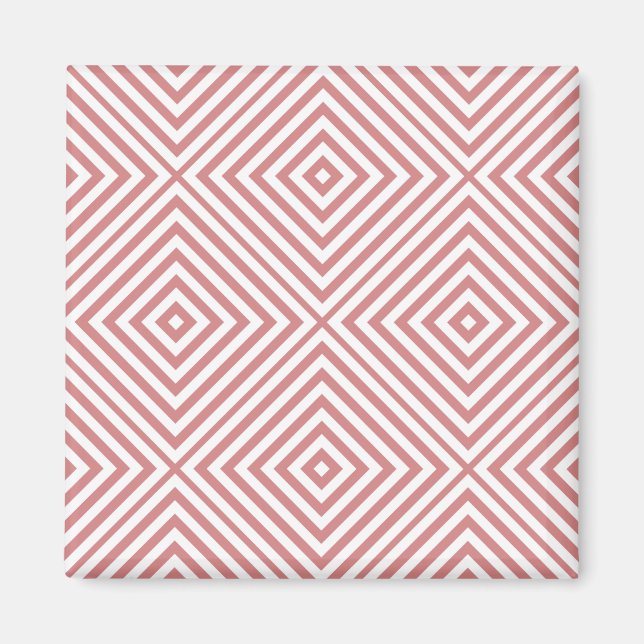 Pink Diamond Chevron Magnet (Front)