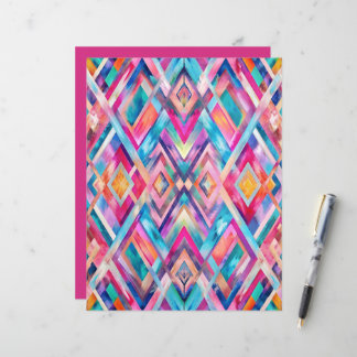 Pink diamond pattern abstract scrapbook paper
