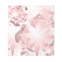 Pink Diamond Sparkle on Light Pastel Brilliant