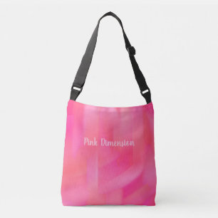 pink dimension crossbody bag