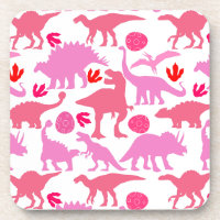 Pink Dino Pattern