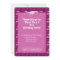 Pink Dinosaur Birthday Invitation