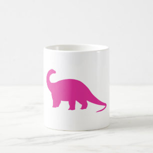 Pink Dinosaur Coffee Mug