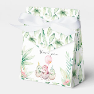 Pink Dinosaur Favour Box