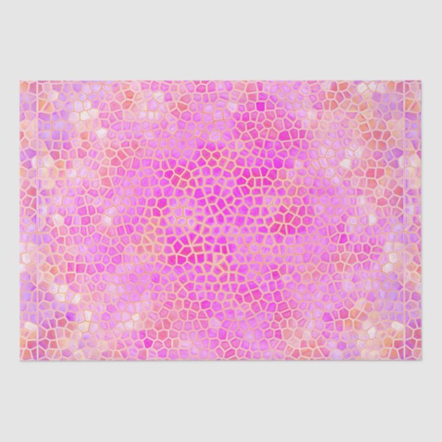 Pink Dinosaur Hide Tissue Paper (Front)