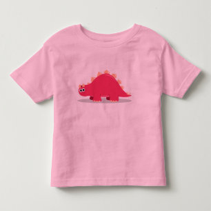 Pink Dinosaur Toddler T-shirt