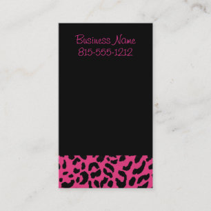 Pink Diva Business Card