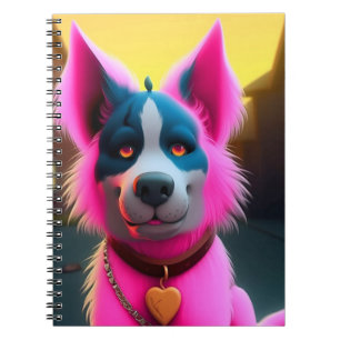 Pink Dog Notebook