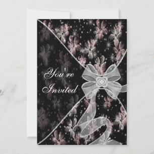 Pink Dogwood All Occasion Invitation Template