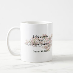 Pink Dogwood Branch Coffee Mug