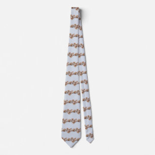 Pink Dogwood Branch Tie