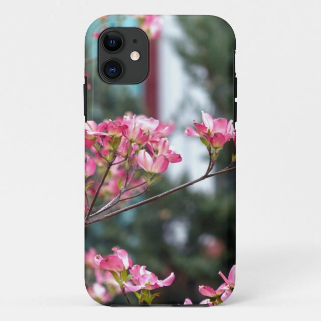 Pink Dogwood Case-Mate iPhone Case (Back)