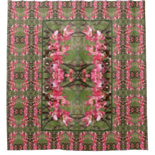 Pink Dogwood Flower Blossoms Painting Abstract