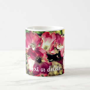 Pink Dogwood Flowers Personalized Coffee Mug