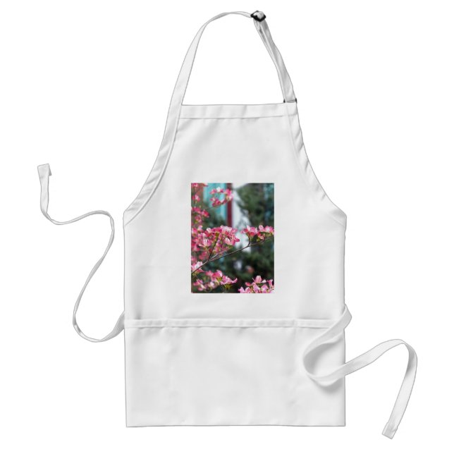 Pink Dogwood Standard Apron (Front)