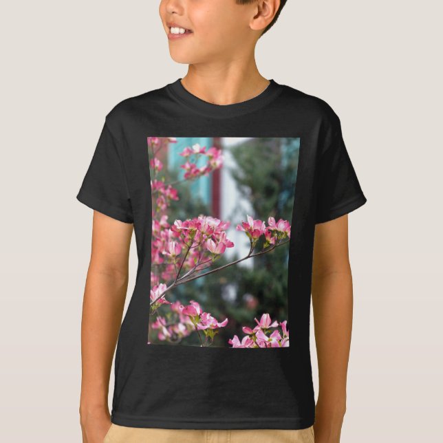Pink Dogwood T-Shirt (Front)