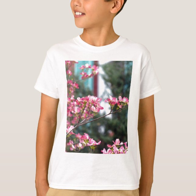 Pink Dogwood T-Shirt (Front)