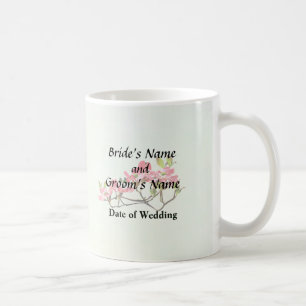 Pink Dogwood Wedding Products Coffee Mug