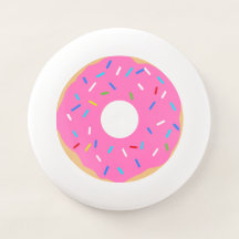 Pink Donut With Sprinkles