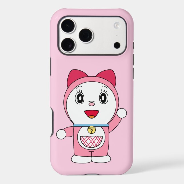 Pink Doraemi Doraemon Anime Fanart (Back)